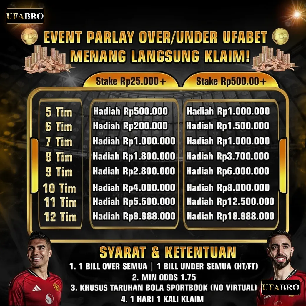 EVENT PARLAY OVERUNDER UFABRO